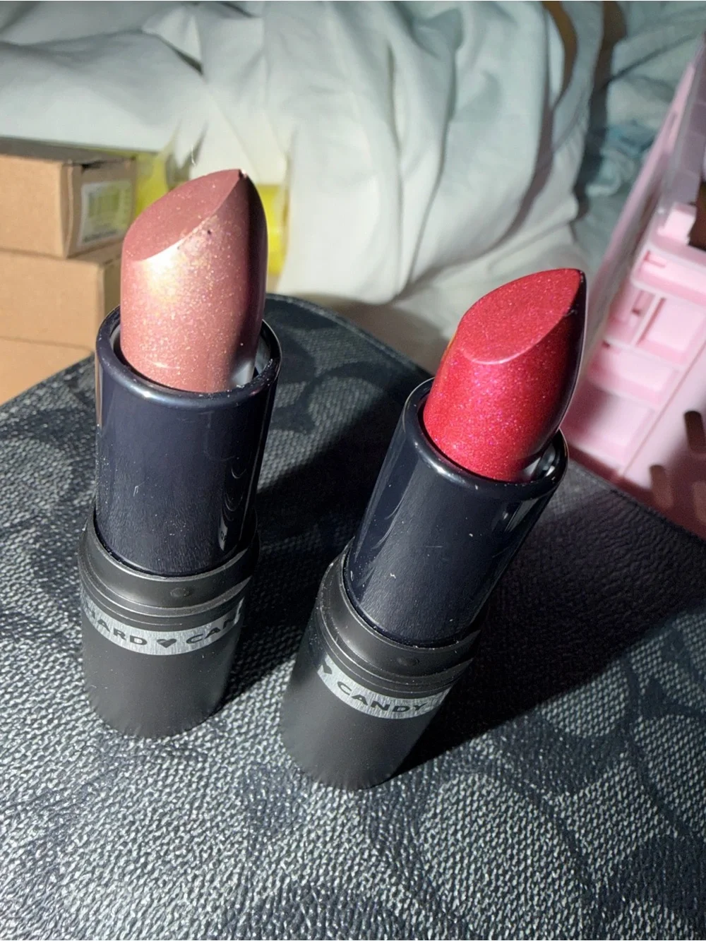 Hard Candy Lipstick bundle - special edition rhinestone case